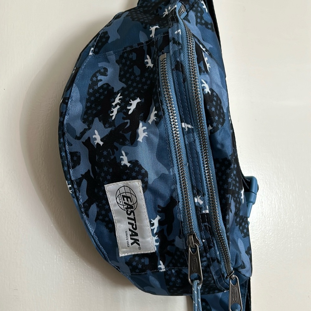 Eastpak x Maison Kitsuné fanny pack.